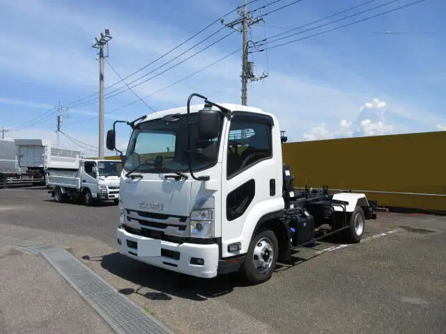 いすゞ フォワード 中型/増トン アームロール ツインホイスト 2RG-FRR90S1の中古トラック画像1