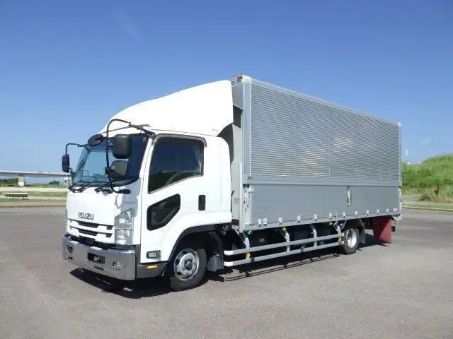 いすゞ フォワード 中型/増トン ウイング 床鉄板 エアサスの中古トラック画像1