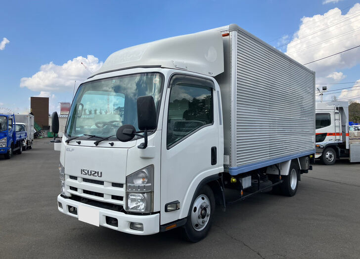 いすゞ エルフ 小型 アルミバン 標準ロング TKG-NMR85AN