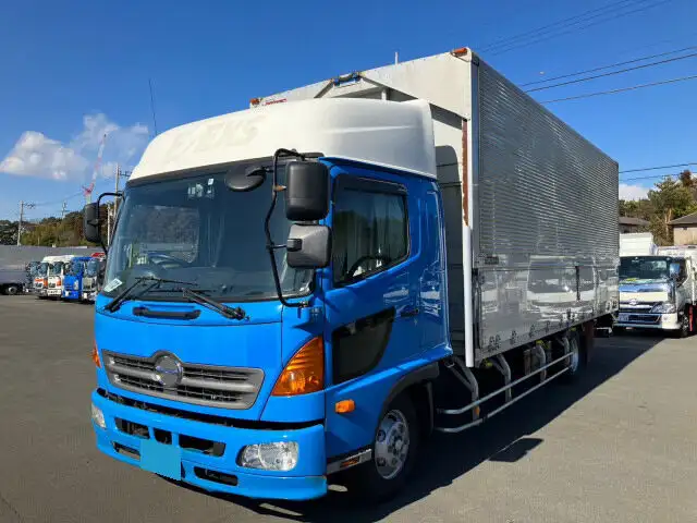 日野 レンジャー 中型/増トン ウイング パワーゲート 床鉄板 の中古トラック【車両No.151244】