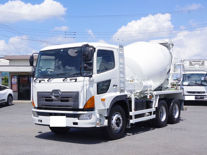 日野 プロフィア 大型 ミキサー・ポンプ ミキサー車 QKG-FS1AKAA