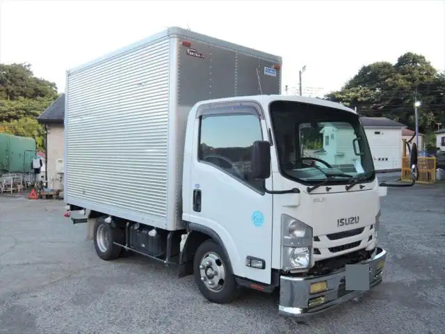 いすゞ エルフ 小型 アルミバン TRG-NLR85AN H28の中古トラック画像2