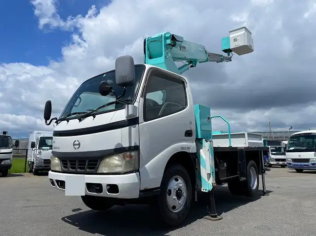 日野 デュトロ 小型 高所・建柱車 高所作業車 PB-XZU301Eの中古トラック画像1