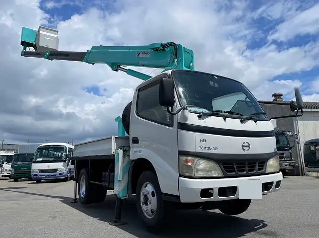 日野 デュトロ 小型 高所・建柱車 高所作業車 PB-XZU301Eの中古トラック画像2