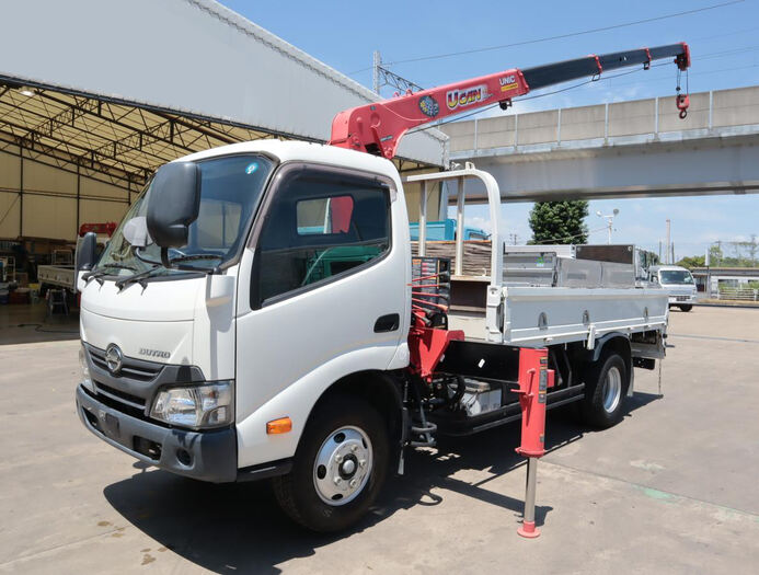 日野 デュトロ 小型 クレーン付き(ユニック) 標準ロング TKG