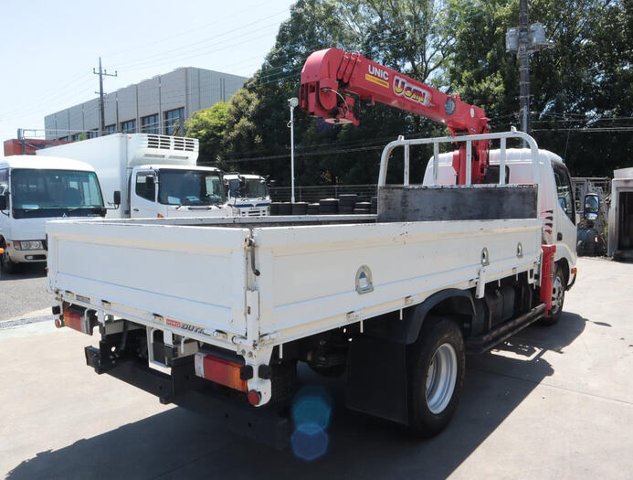 日野 デュトロ 小型 クレーン付 ワイドロング TKG-XZU710M の