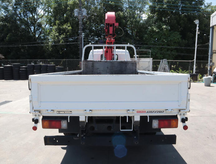 日野 デュトロ 小型 クレーン付 標準ロング TKG-XZU650M の中古