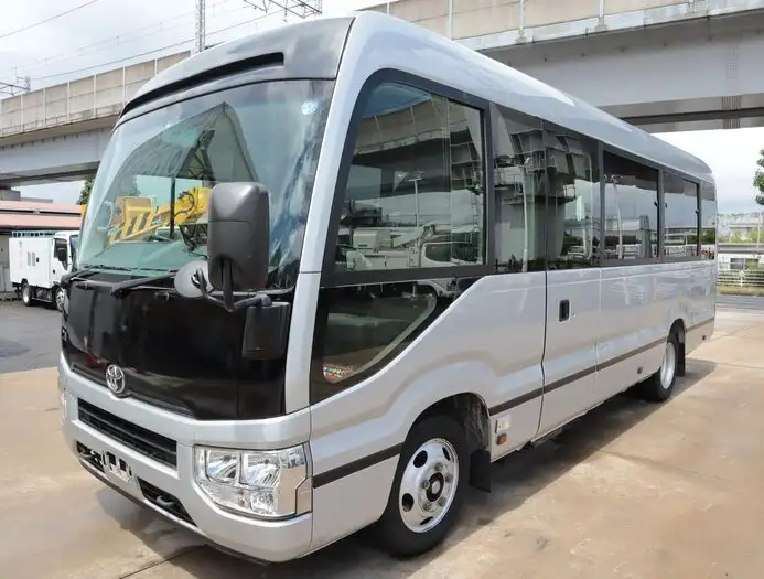 トヨタ コースター 小型 バス マイクロバス SKG-XZB70の中古トラック画像1