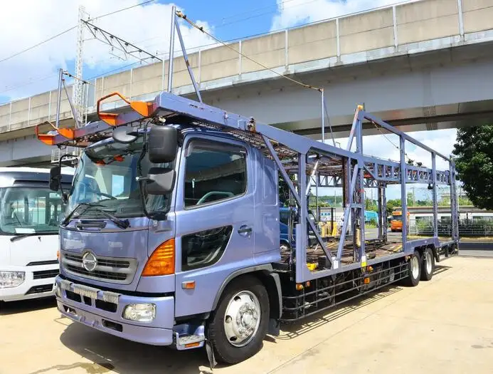 日野 レンジャー 中型/増トン 車両重機運搬 ウインチ ベッドの中古トラック画像1