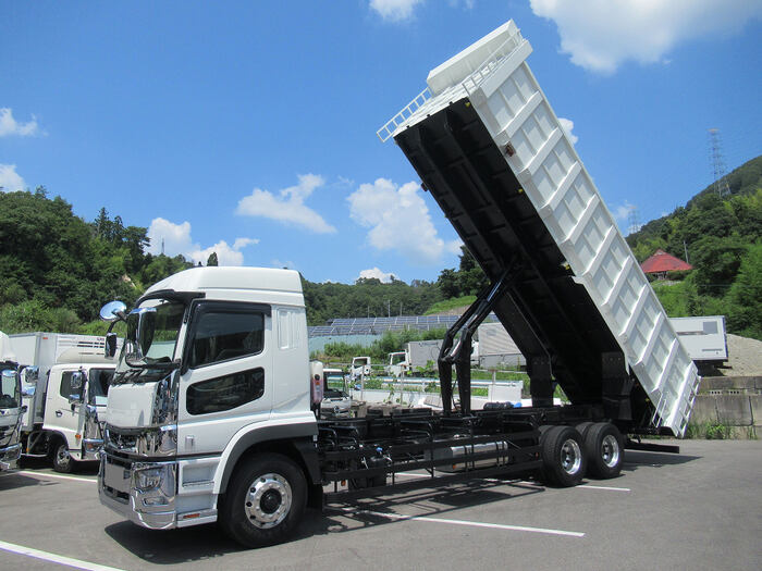 三菱 スーパーグレート 大型 ダンプ 土砂禁 ハイルーフ｜画像4