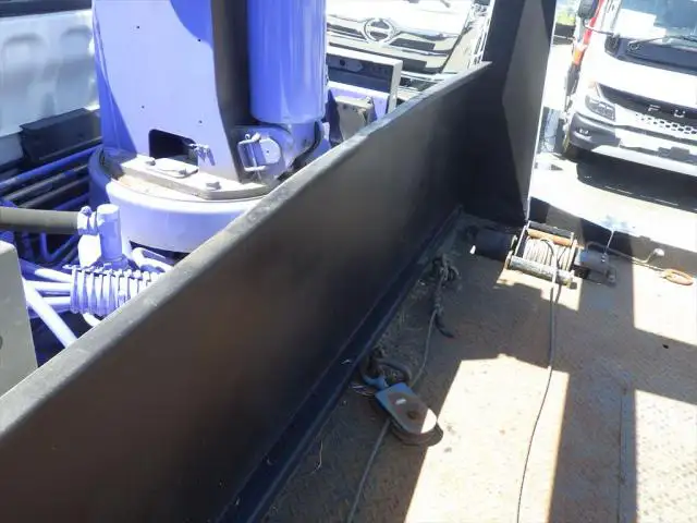 三菱 ファイター 中型/増トン 車両重機運搬 3段クレーン ラジコンの中古トラック画像9
