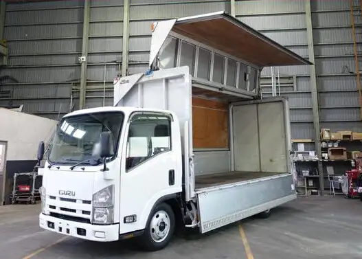 いすゞ エルフ 小型 ウイング BKG-NMR85AN H19の中古トラック画像1