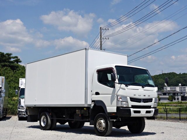 三菱 キャンター 小型 アルミバン パワーゲート サイドドア の中古トラック【車両No.187561】