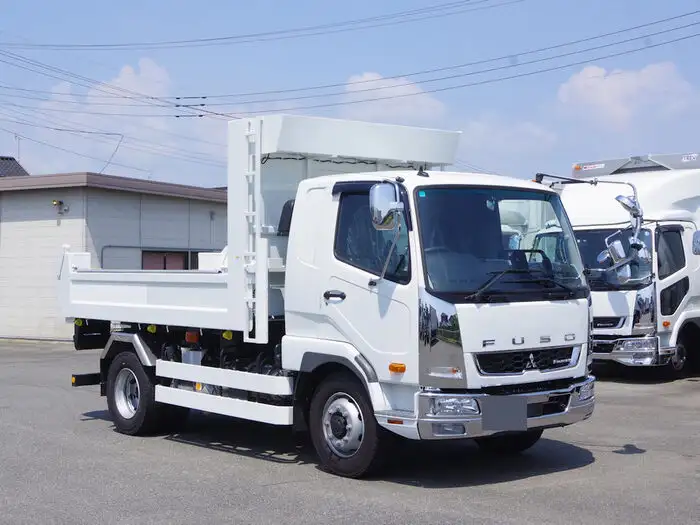 三菱 ファイター 中型/増トン ダンプ ローダー コボレーンの中古トラック画像3
