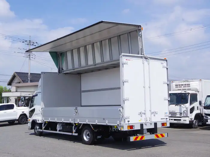 三菱 ファイター 中型/増トン ウイング エアサス ベッドの中古トラック画像6