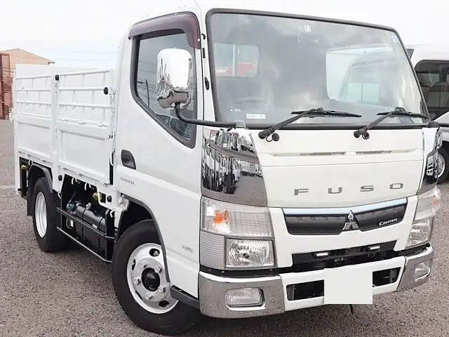 三菱 キャンター 小型 平ボディ パワーゲート 床鉄板の中古トラック画像2