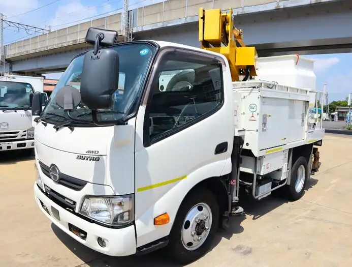 日野 デュトロ 小型 高所・建柱車 高所作業車 電工仕様の中古トラック画像1
