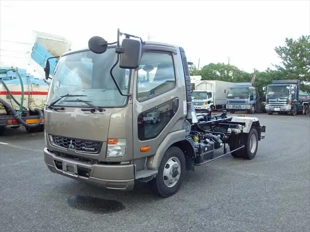 三菱 ファイター 中型/増トン アームロール ツインホイスト TKG-FK71F の中古トラック【車両No.151645】