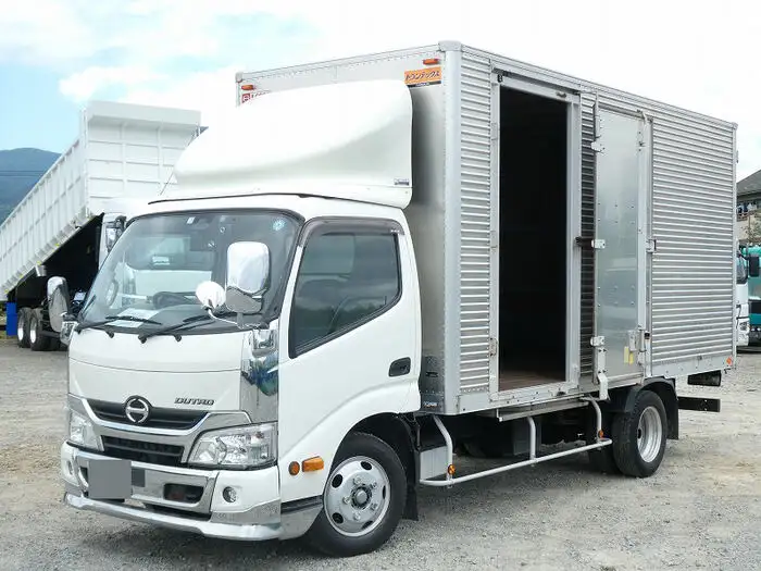 日野 デュトロ 小型 アルミバン サイドドア TKG-XZC655Mの中古トラック画像1