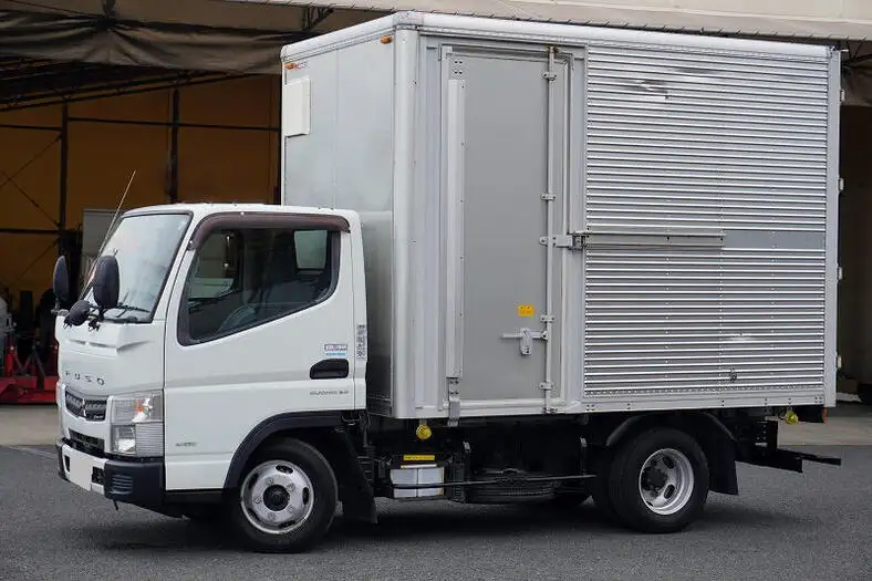三菱 キャンター 小型 アルミバン サイドドア TKG-FBA20 の中古トラック【車両No.151661】