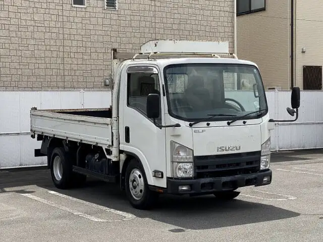 いすゞ エルフ 小型 平ボディ TKG-NMR85R H26の中古トラック画像2