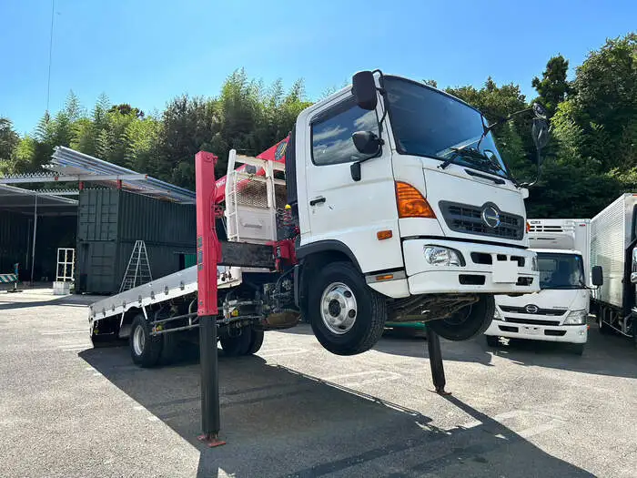 日野 レンジャー 中型/増トン 車両重機運搬 ラジコン フックインの中古トラック画像2