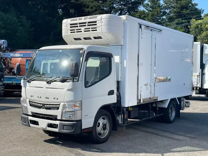 三菱 キャンター 小型 冷凍冷蔵 低温 パワーゲートの中古トラック画像1