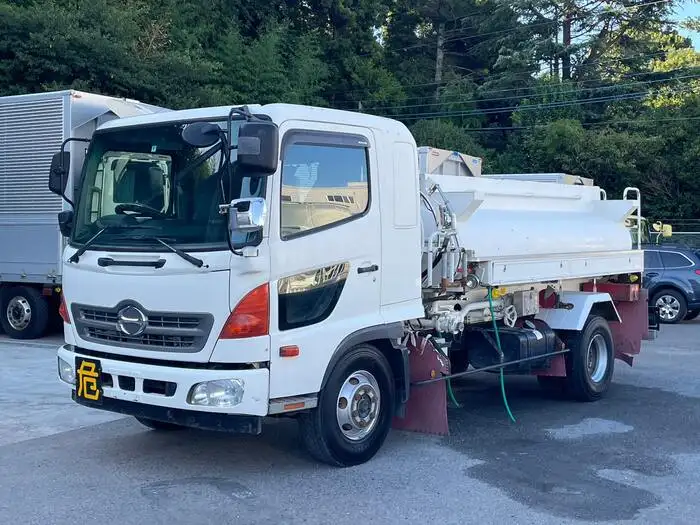 日野 レンジャー 中型/増トン タンク車 ローリー SKG-FD9JGAAの中古トラック画像1