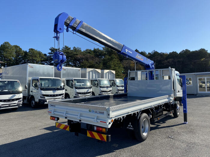 三菱 キャンター 小型 車両重機運搬 4段クレーン ラジコン｜画像5