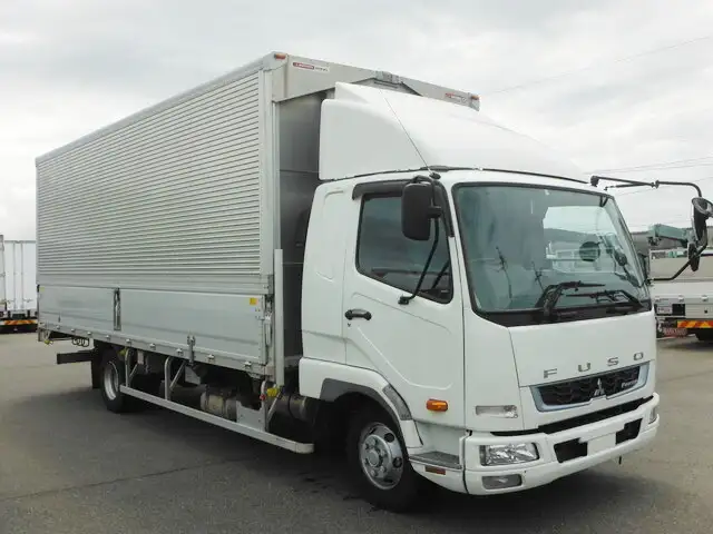 三菱 ファイター 中型/増トン ウイング ベッド 2KG-FK61Fの中古トラック画像3