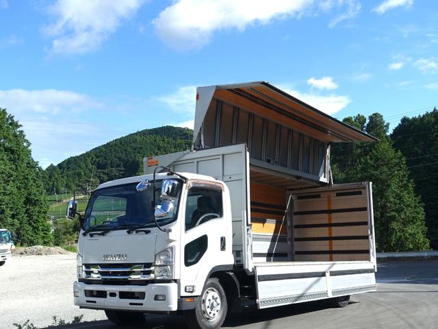 いすゞ フォワード 中型/増トン ウイング ワイド LKG-FTR90T2