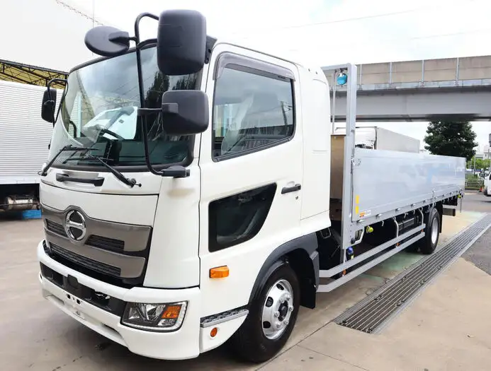 日野 レンジャー 中型/増トン 平ボディ アルミブロック ベッド の中古トラック【車両No.151628】