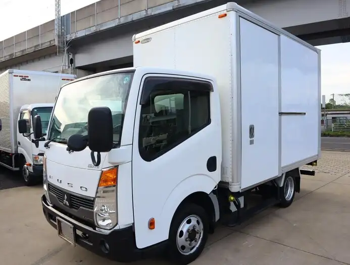 三菱 キャンター 小型 アルミバン サイドドア TKG-BSZ5F24の中古トラック画像1
