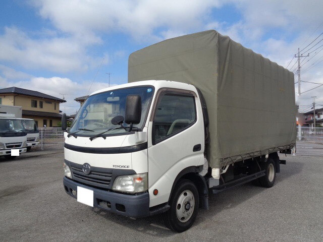 トヨタ トヨエース 小型 平ボディ 幌 BDG-XZU414｜画像1