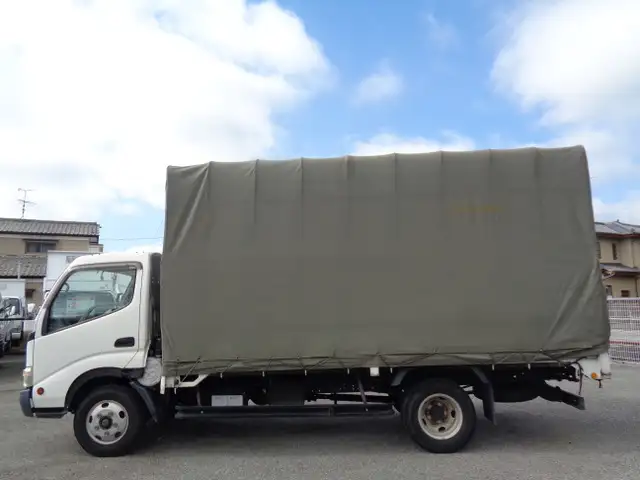 トヨタ トヨエース 小型 平ボディ 幌 BDG-XZU414の中古トラック画像7