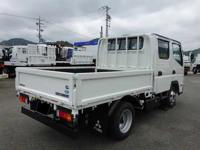 三菱 キャンター 小型 平ボディ Wキャブ 2RG-FBA20の中古トラック画像4