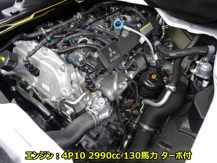 三菱 キャンター 小型 平ボディ Wキャブ 2RG-FBA20の中古トラック画像19