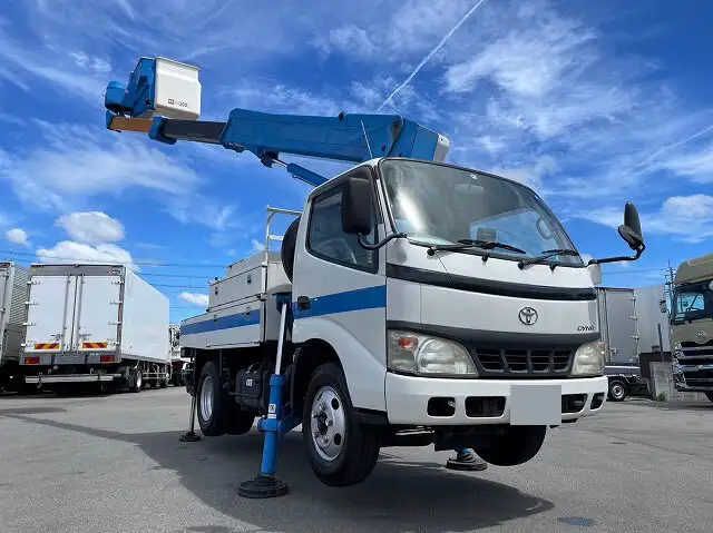 トヨタ ダイナ 小型 高所・建柱車 高所作業車 PB-XZU301Aの中古トラック画像7