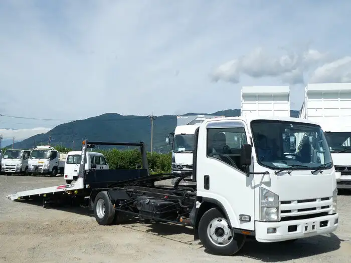 いすゞ エルフ 小型 車両重機運搬 ラジコン ウインチの中古トラック画像10