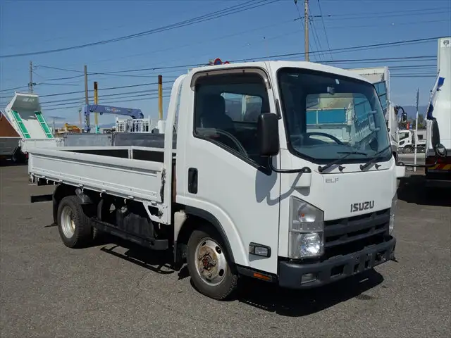 いすゞ エルフ 小型 平ボディ TDG-NMS85AR H26の中古トラック画像2