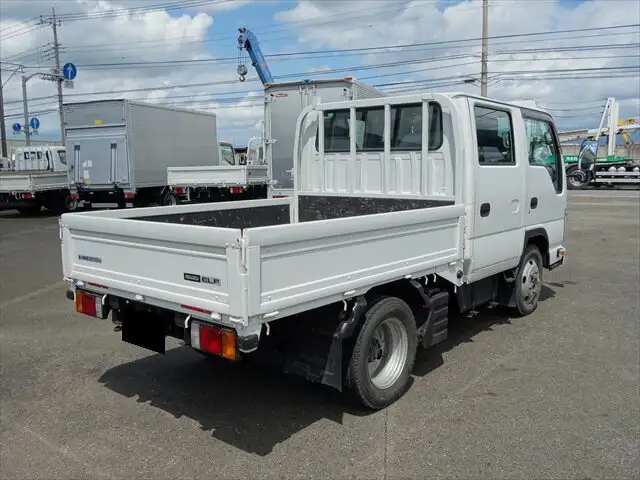 いすゞ エルフ 小型 平ボディ Wキャブ TRG-NJS85Aの中古トラック画像3