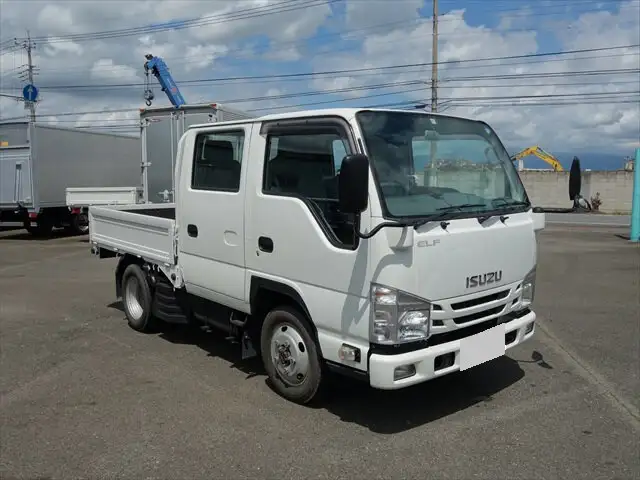 いすゞ エルフ 小型 平ボディ Wキャブ TRG-NJS85Aの中古トラック画像2