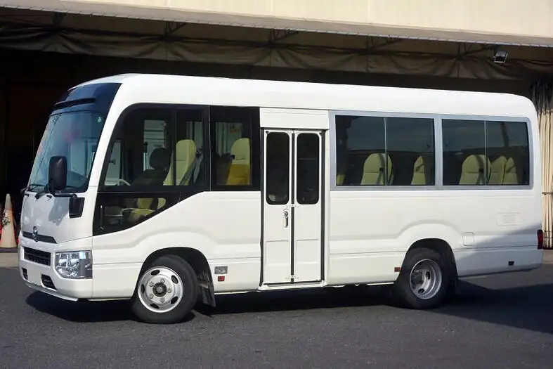 トヨタ コースター 小型 バス マイクロバス SKG-XZB60の中古トラック画像1