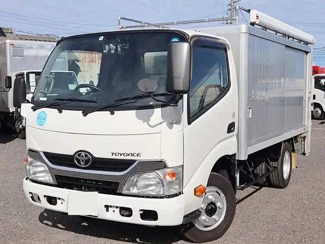 トヨタ トヨエース 小型 アルミバン ボトルカー パワーゲートの中古トラック画像1