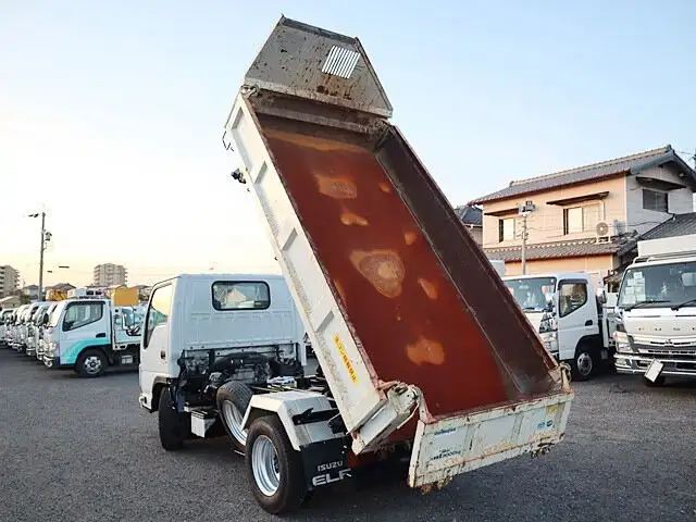 いすゞ エルフ 小型 ダンプ 三転 強化の中古トラック画像7