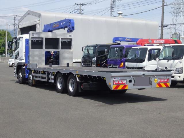三菱 スーパーグレート 大型 車両重機運搬 4段クレーン ラジコン｜画像5