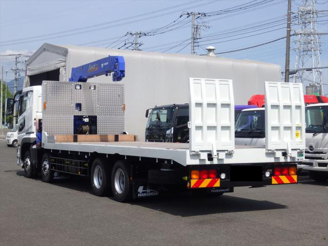 三菱 スーパーグレート 大型 車両重機運搬 4段クレーン ラジコン｜画像4