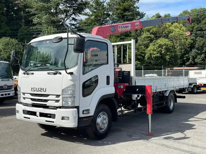 いすゞ フォワード 中型/増トン クレーン付 4段 ラジコンの中古トラック画像1