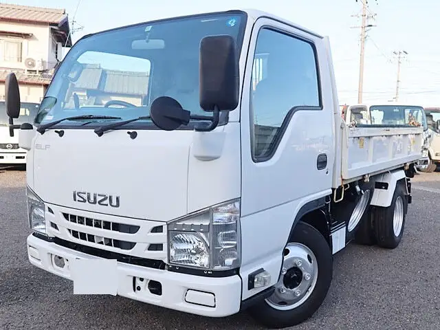 いすゞ エルフ 小型 ダンプ 三転 強化の中古トラック画像1