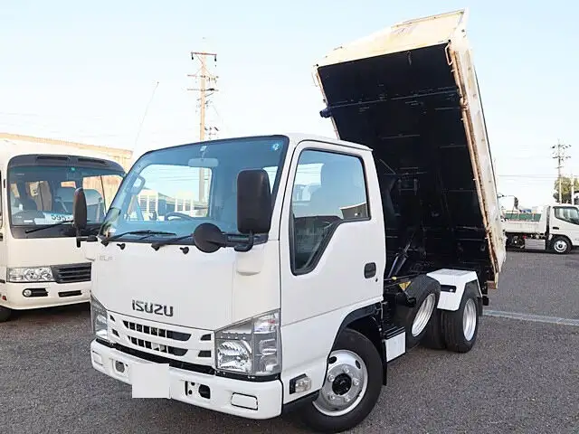 いすゞ エルフ 小型 ダンプ 三転 強化の中古トラック画像6